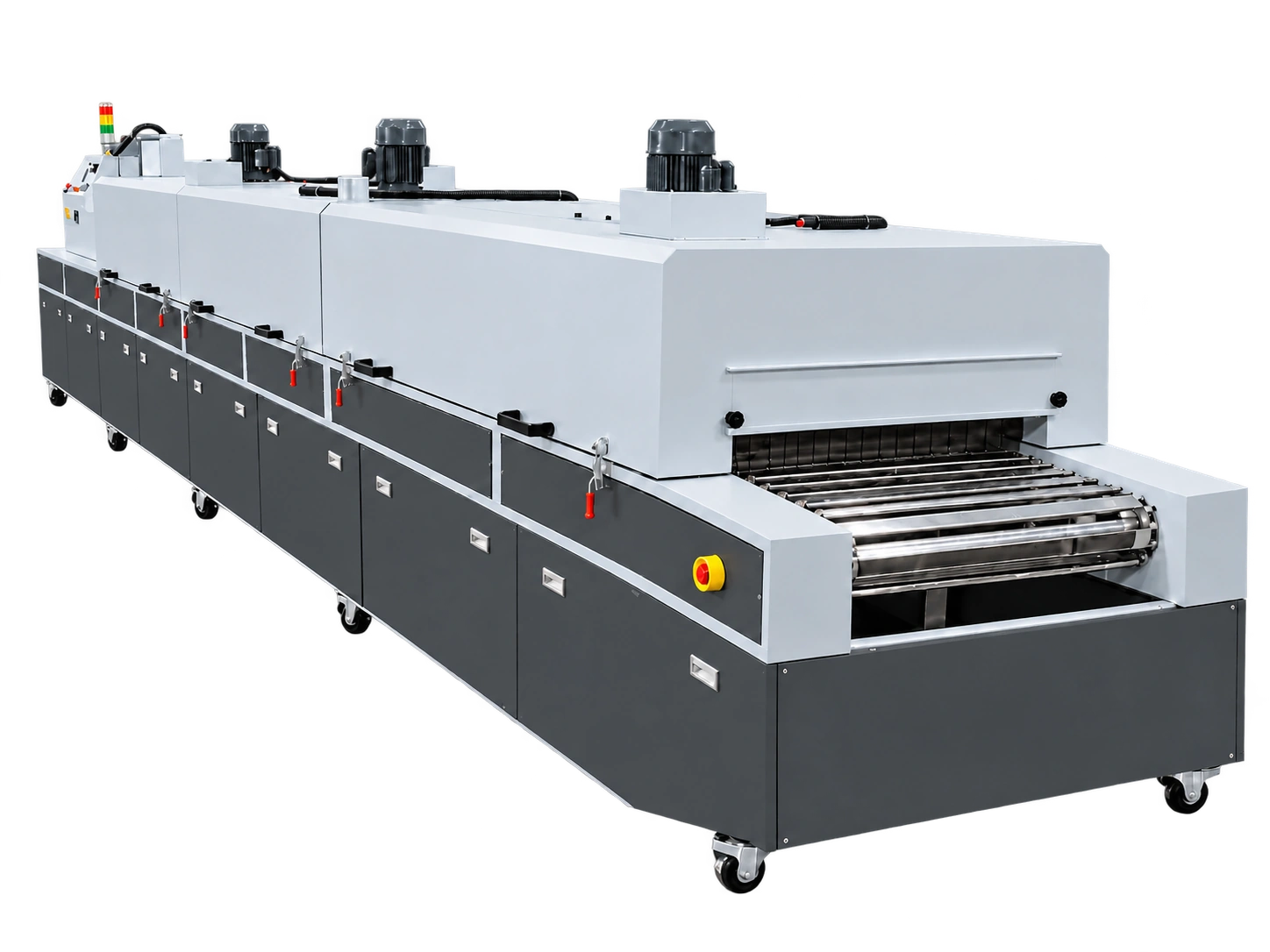 Roller conveyor ovens